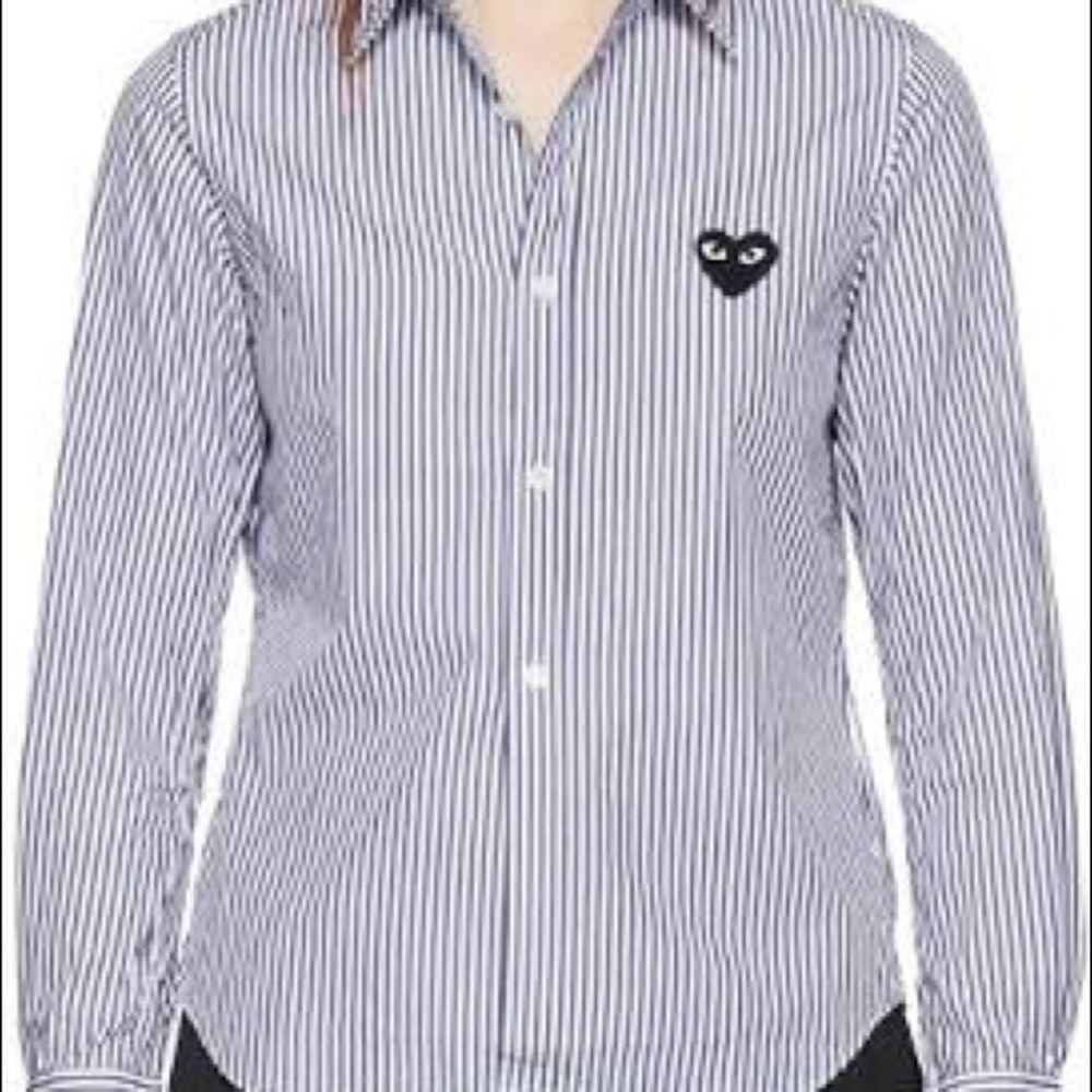 Retail $271 comme des garcons play shirt